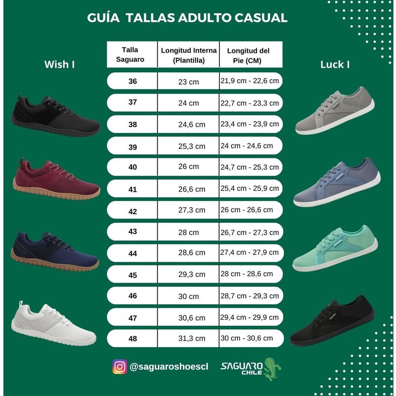 SAGUARO CHILE - Zapatilla Deportiva unisex barefoot Saguaro Wish 1