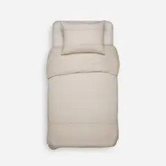 ROSEN - Funda Plumón Algodón Pure Gialla Beige 1,5 Plazas