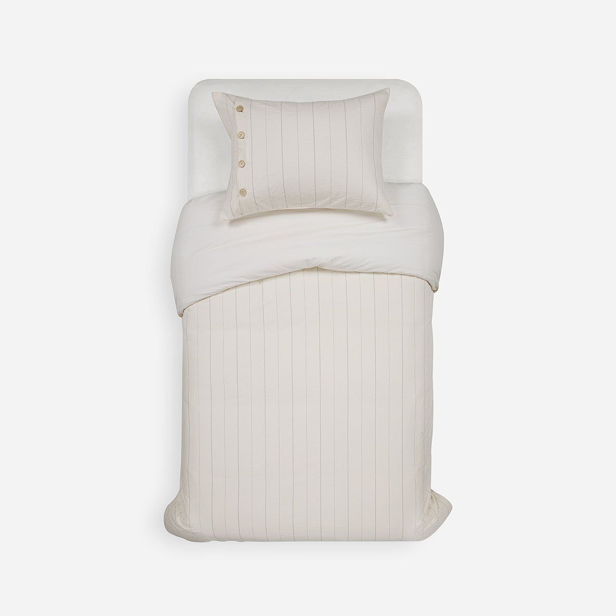 ROSEN - Funda Plumón Algodón Pure Biaggio Beige 1,5 Plazas