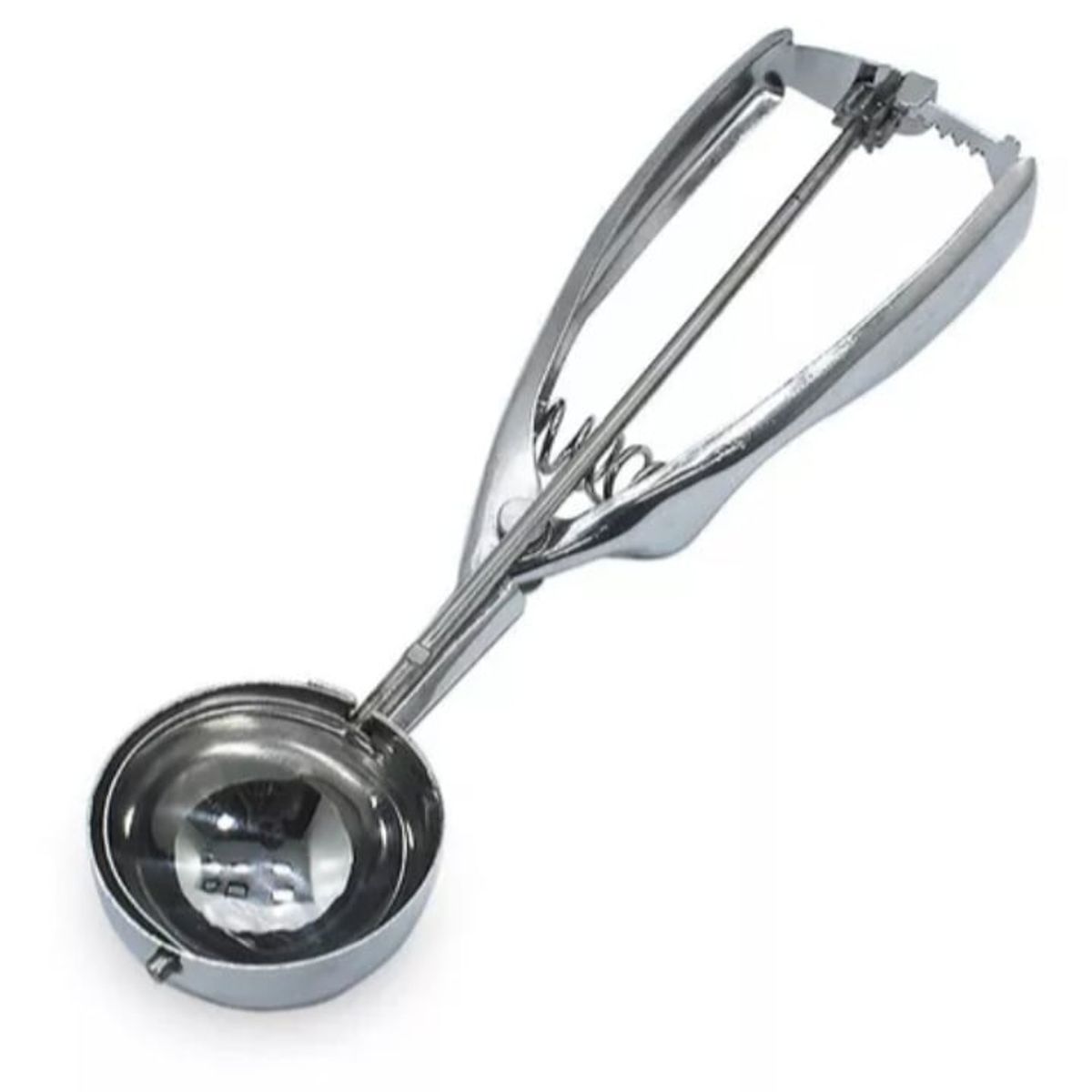 GENERICO - cucharas para helados con resorte acero inoxidable