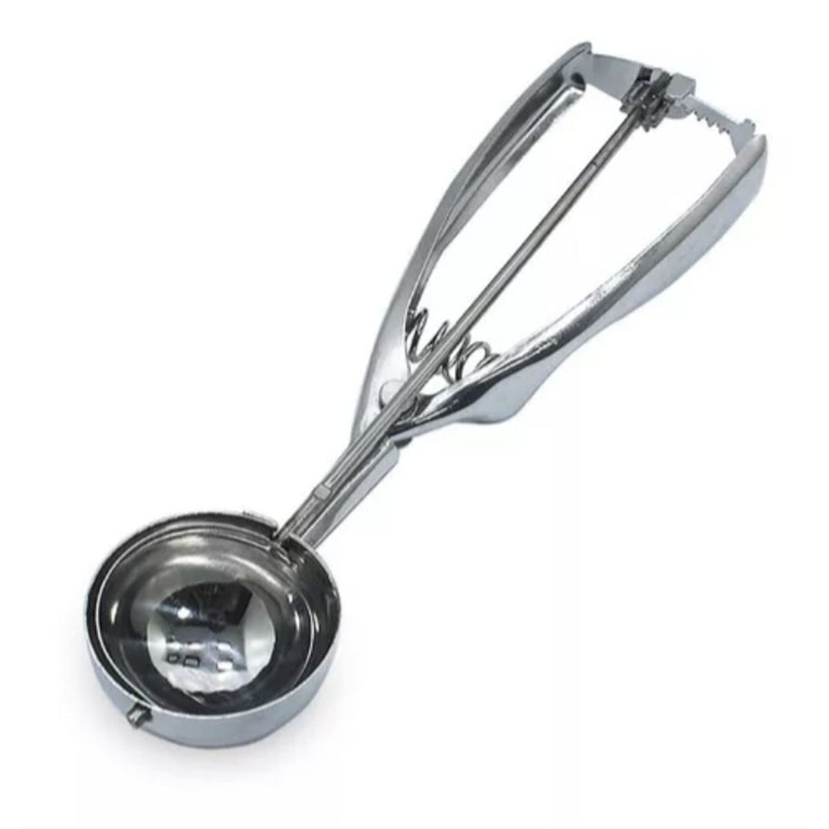 GENERICO - cucharas para helados con resorte acero inoxidable