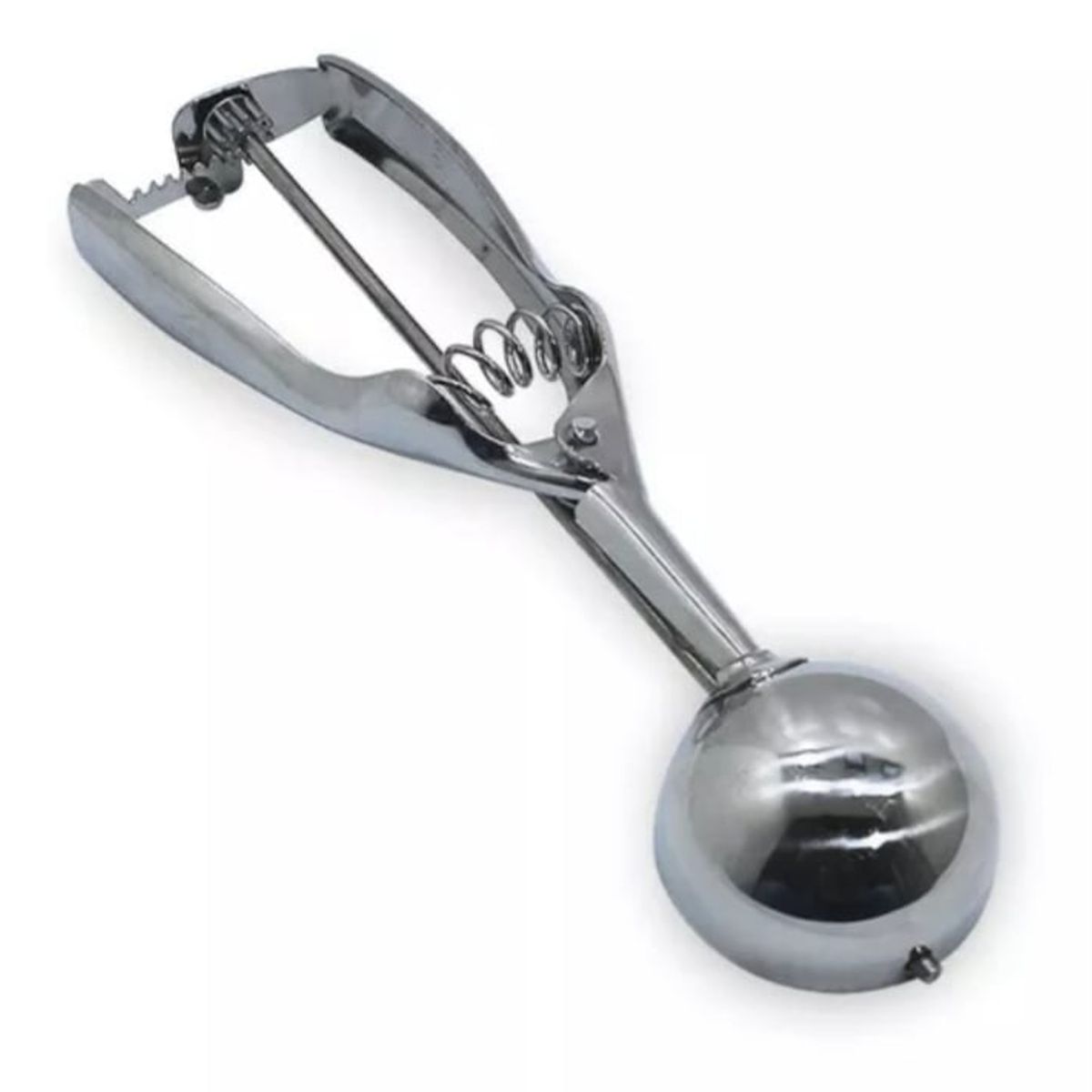 GENERICO - cucharas para helados con resorte acero inoxidable
