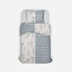 ROSEN - Funda Plumón Algodón Rever. Timeless Print Petlin 1,5 Plazas