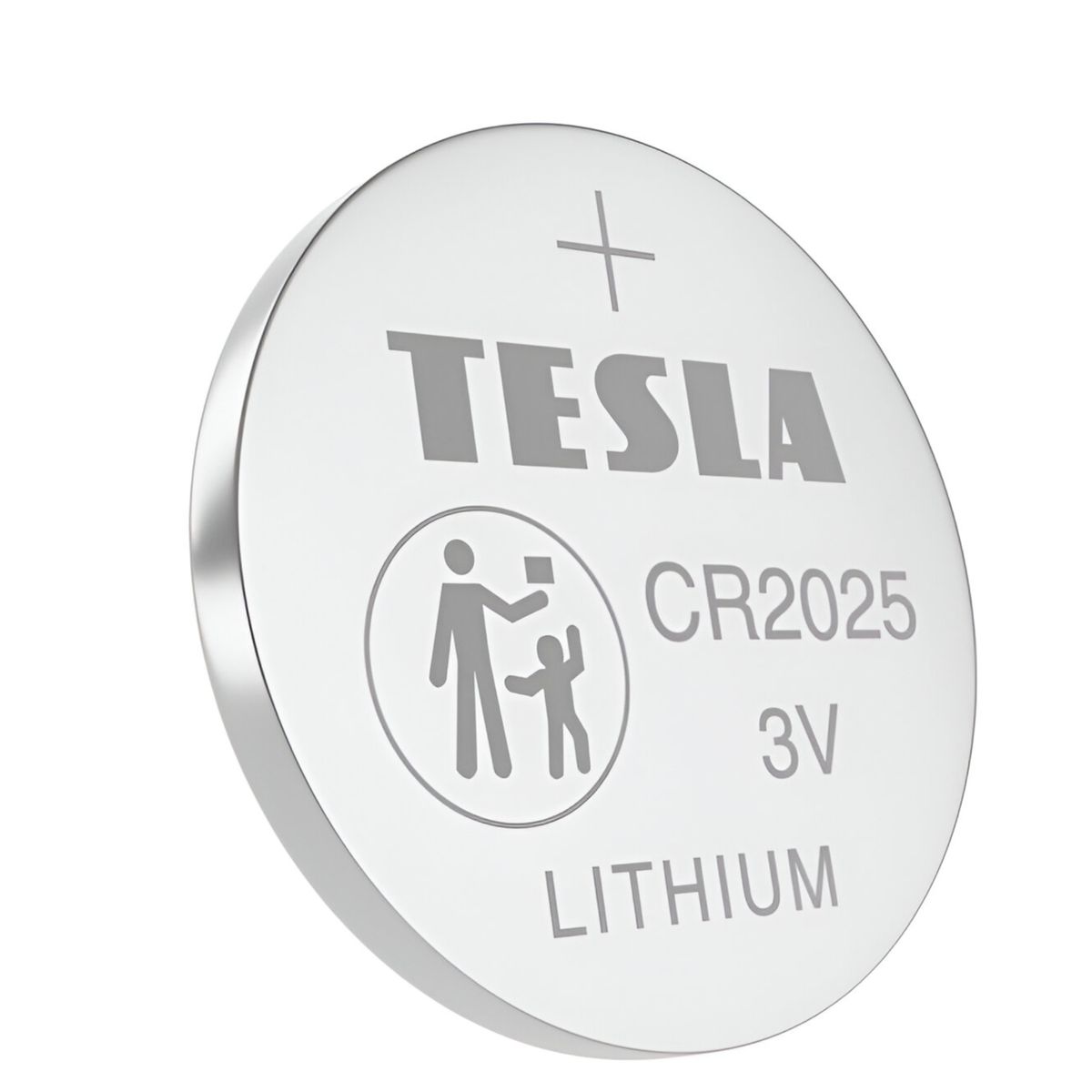 TESLA - Pack de 5 Pilas CR2025 TESLA Lithium Line