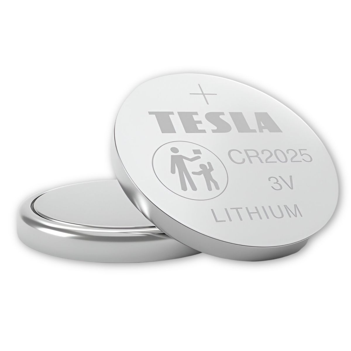 TESLA - Pack de 5 Pilas CR2025 TESLA Lithium Line