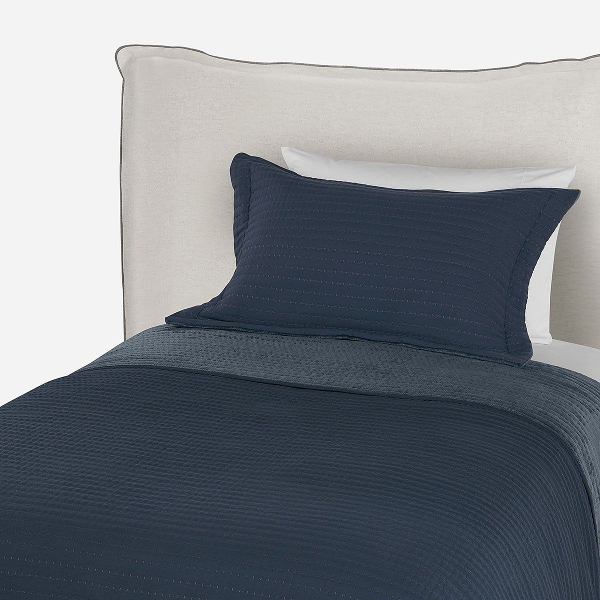 ROSEN - Cubrecama Flannel Supersoft Azul 1,5 Plazas