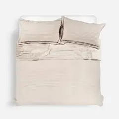 ROSEN - Cubrecama Flannel Supersoft Beige Super King
