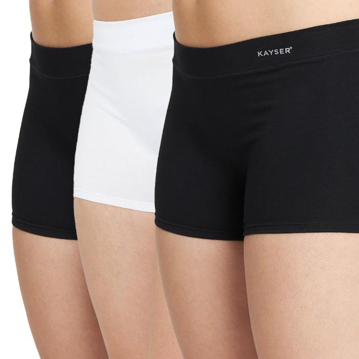 KAYSER - PACK 3X  Boxer Mujer Algodón P320.0640-NEG Kayser