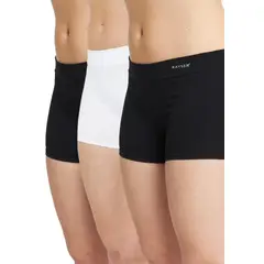 KAYSER - PACK 3X Boxer Mujer Algodón P3200640-NEG - Negro