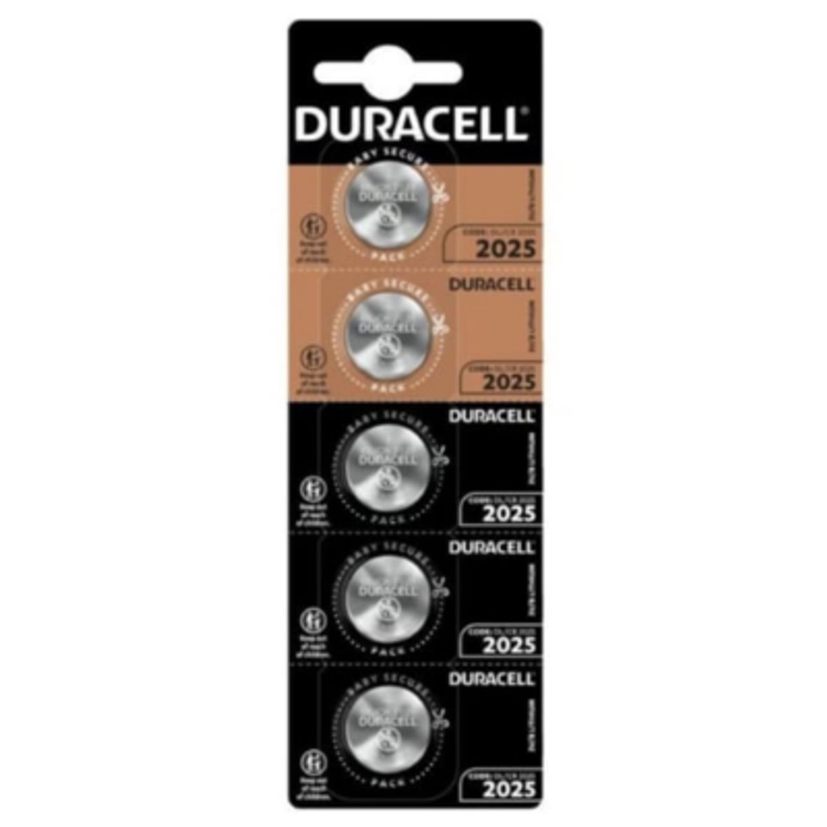 DURACELL - Pila Botón Duracell Cr2025 Tira X5ud