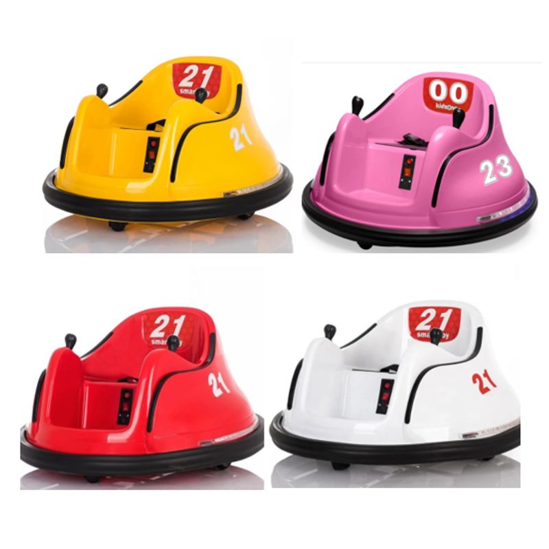 GENERICO - auto chocador a bateria pack 4 unidades