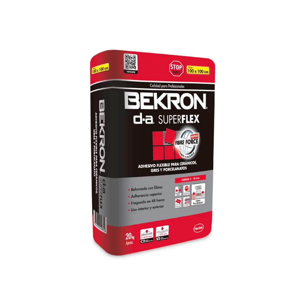 HENKEL - BEKRON DA SUPER FLEX - Saco 20Kg