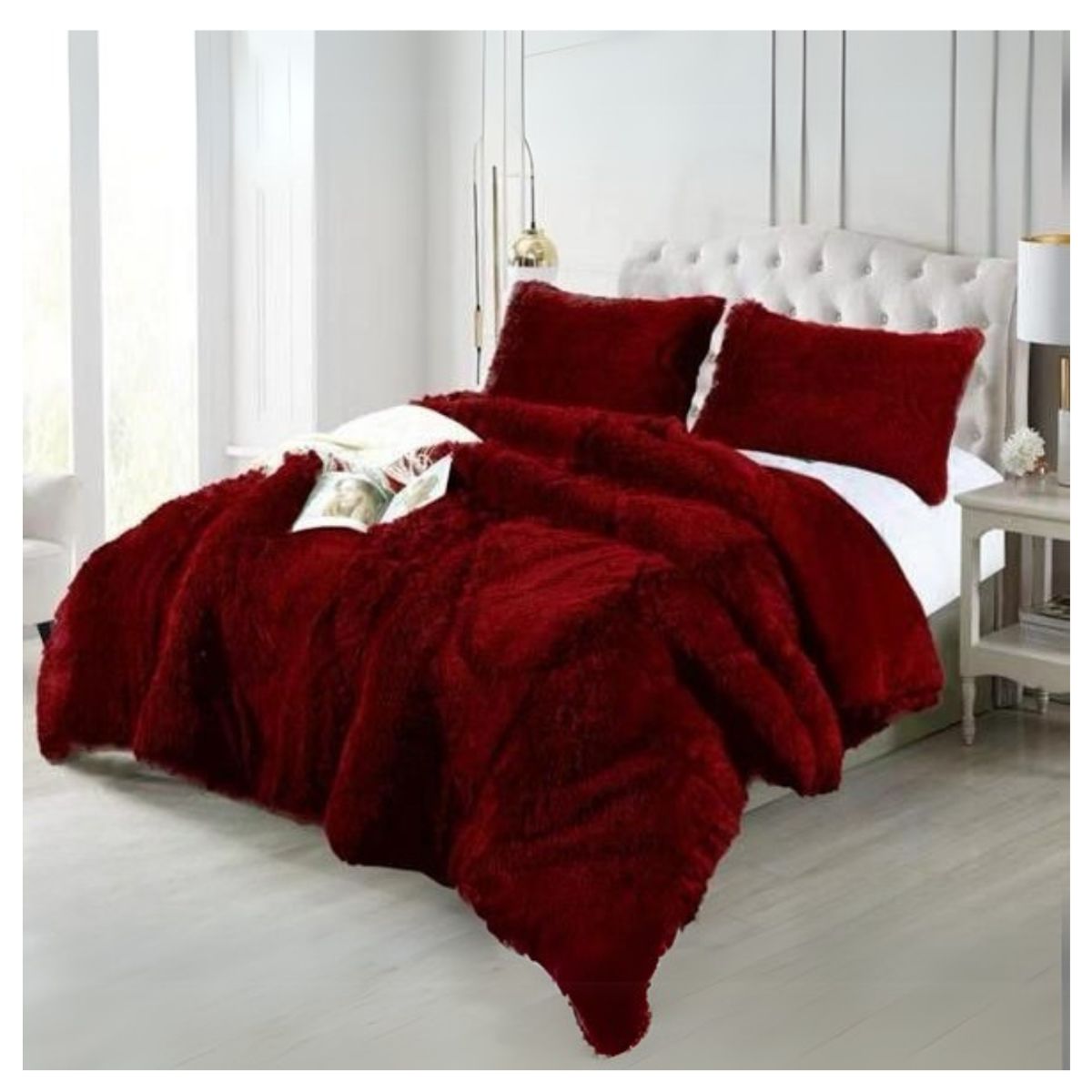 GENERICO - Cobertor Peludo Chiporro Invierno 1.5 Plazas 230x180cm