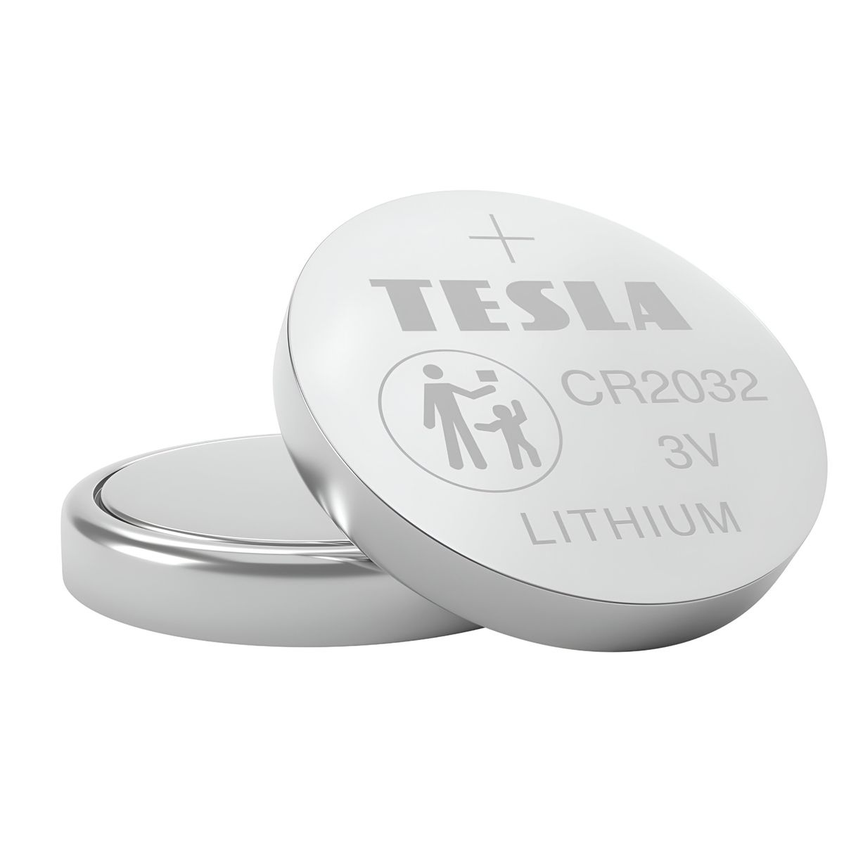 TESLA - Pack de 5 Pilas CR2032 TESLA Lithium Line 3V
