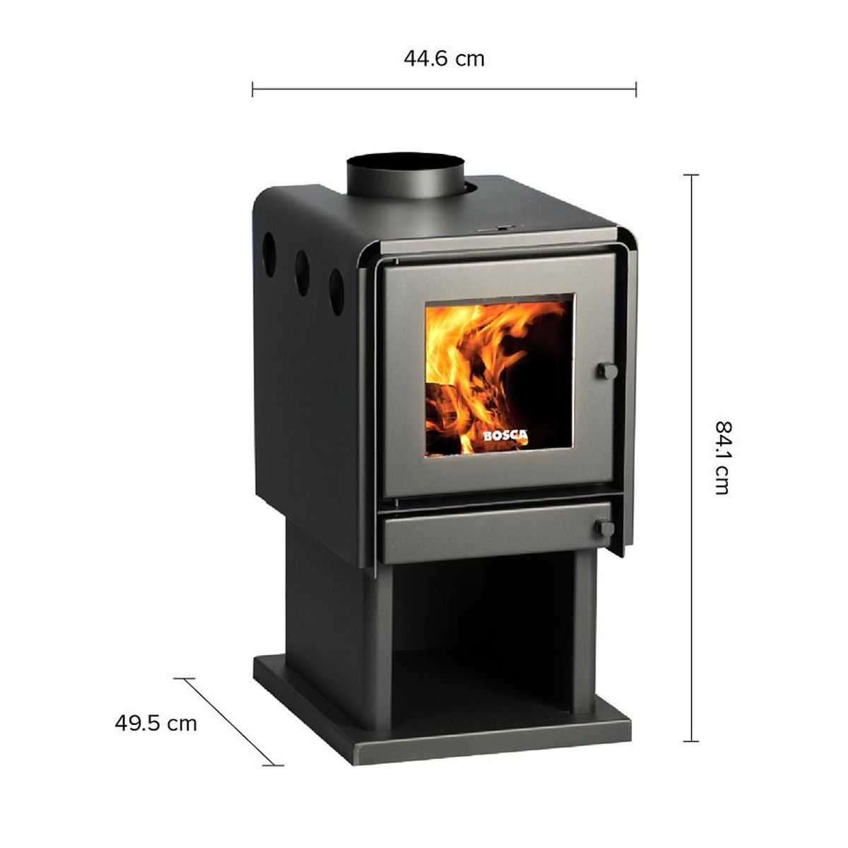 BOSCA - CALEFACTOR BOSCA A LEÑA LIMIT 380