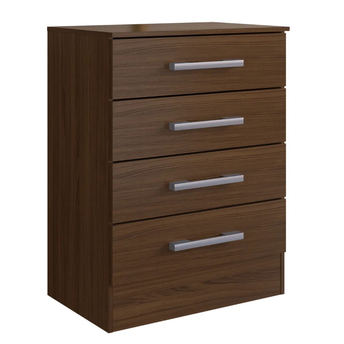 MOVELARIA - COMODA 4 CAJONES COLOR CACAO BC40