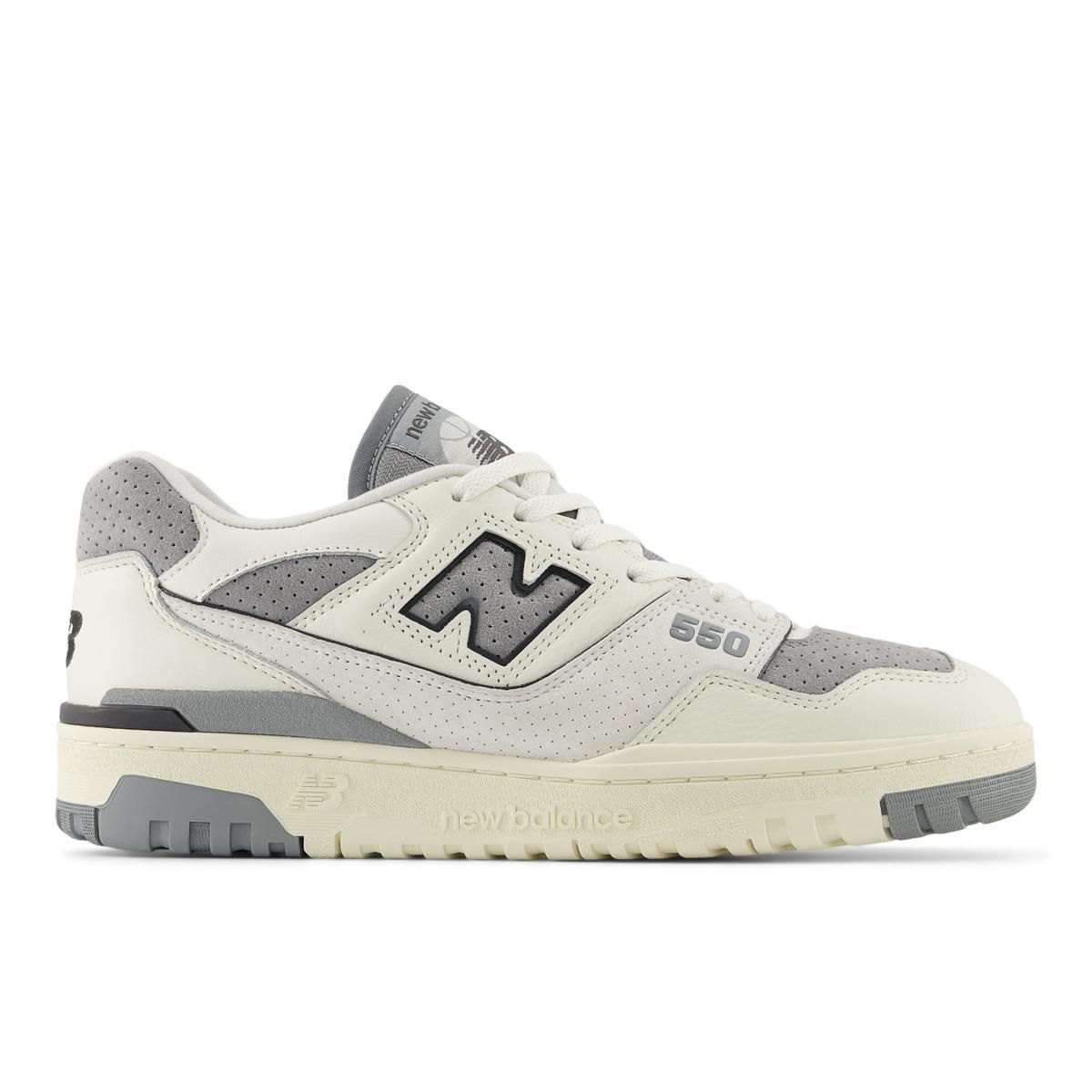 NEW BALANCE - Zapatillas Urbanas Hombre New Balance 550 Blanca/Gris
