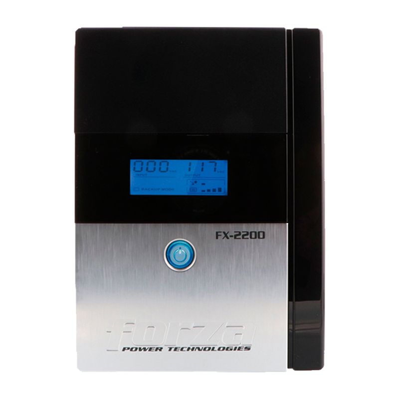 FORZA - UPS Forza 2200VA/1200W, IEC+CEI, Onda Senoidal, 6 Salidas