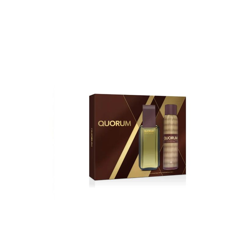 QUORUM - PERFUME QUORUM VARON EDT 100 ML / DESODORANTE 150 ML ESTUCHE