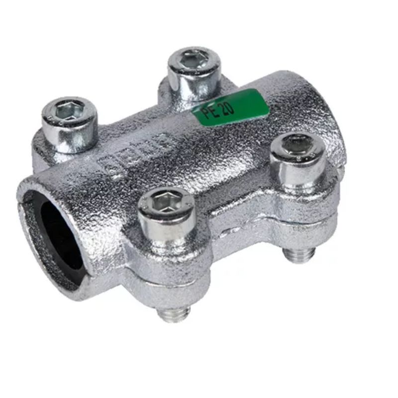 GENERICO - ABRAZADERA Ø20MM CORTA PARA TUBO PLÁSTICO (PE)