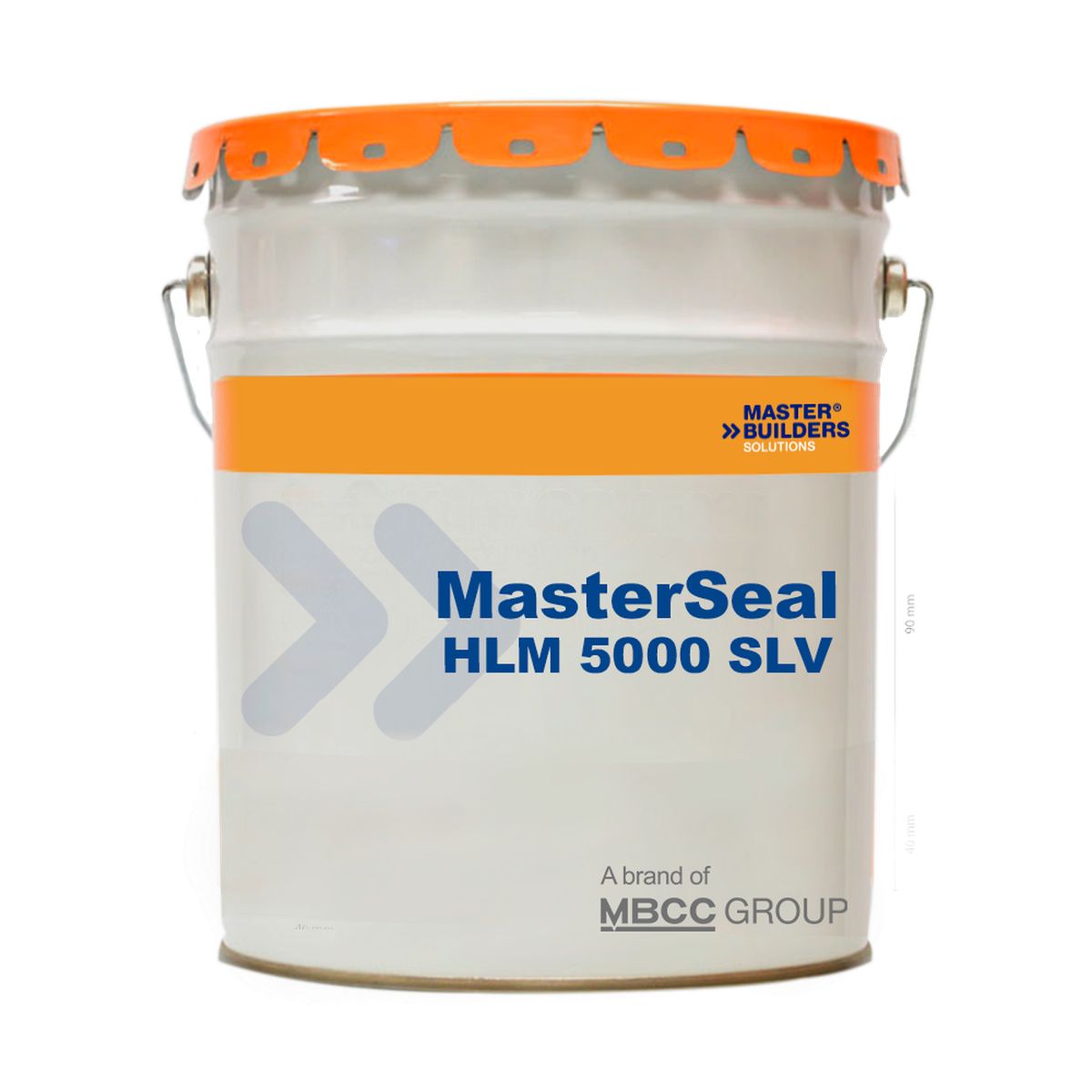 GENERICO - MASTER SEAL HLM 5000 SLV - Impermeabilizante autonivelante, 22Kg