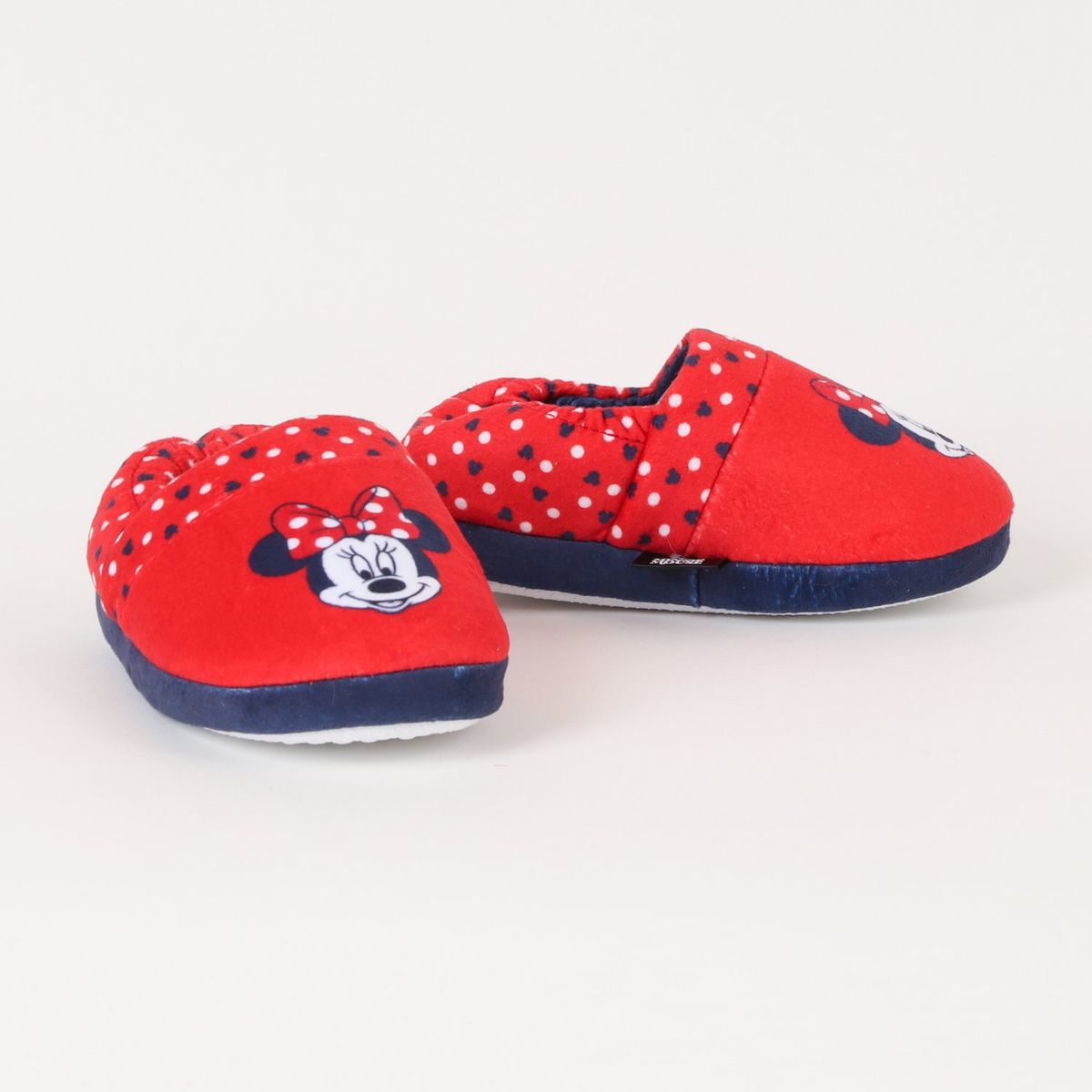 DISNEY - Pantufla Niña Minnie Dots Rojo Disney