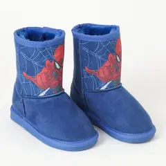 MARVEL - Bota Chiporro Niño Spiderman Telaraña Azul