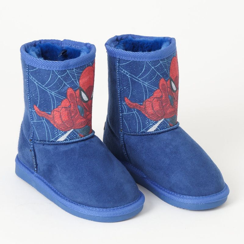 MARVEL - Bota Chiporro Niño Spiderman Telaraña Azul Marvel