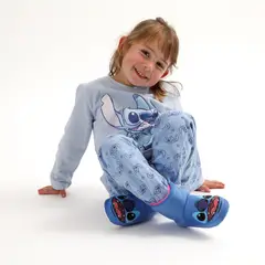 DISNEY - Pantuflas Botín Stitch Interior Afelpado - Niños Tallas 22-34