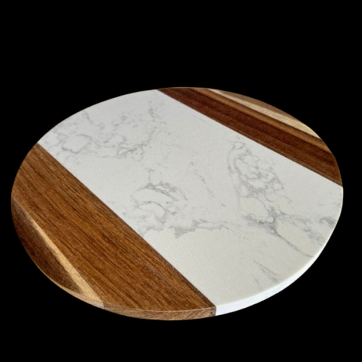 SOMOS DECO - Tabla de madera y mármol.