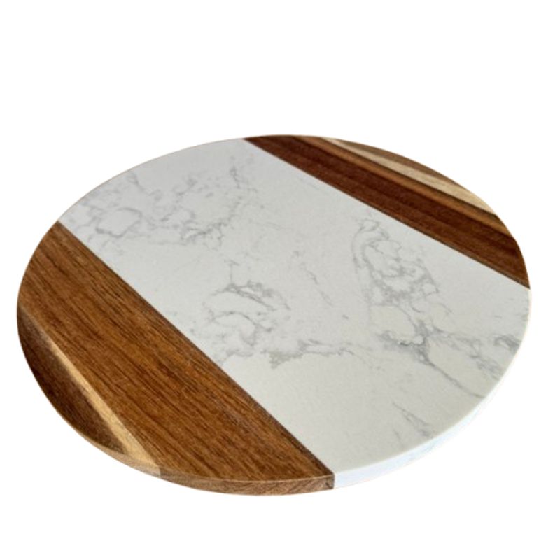 SOMOS DECO - Tabla de madera y mármol