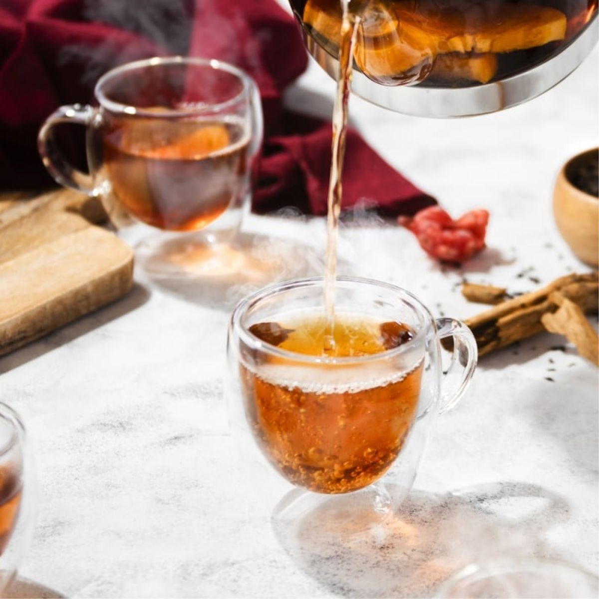 LUGANO - Set 2 Pzs Tazas Doble Pared 150ml Vidrio Borosilicato Lugano