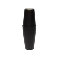 LUGANO - Coctelera 700ml Boston Negro Acero Inoxidable