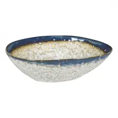 LUGANO - Set 6 Bowls Oval 20,5x17cm Volcano Cerámica Premium Lugano.
