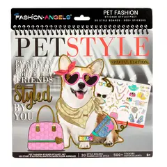 FASHION ANGELS - Libreta Cuaderno Mascotas Pet Style Portafolio Fashion Angel