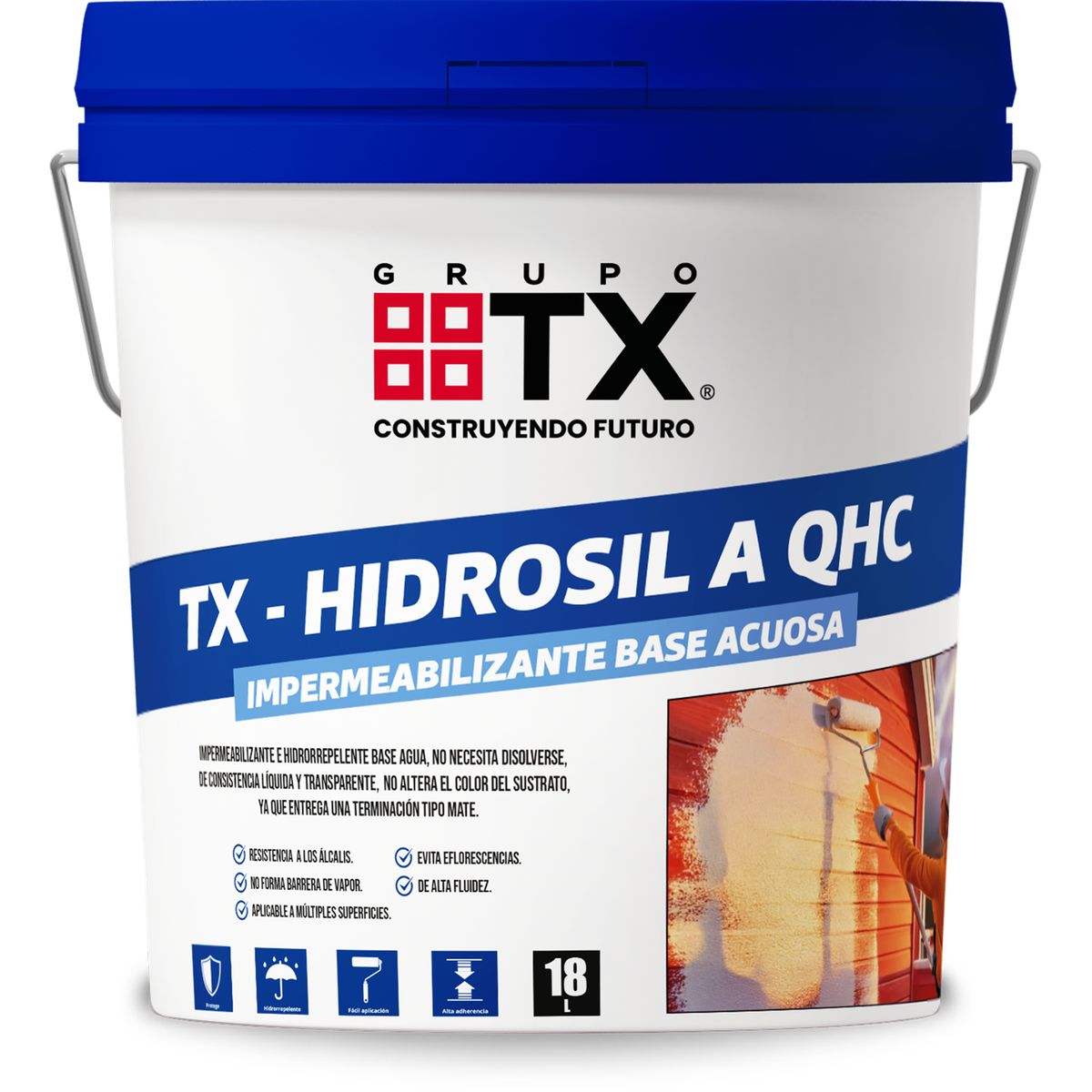 GENERICO - HIDROSIL A QHC - Impermiabilizante 18Lts