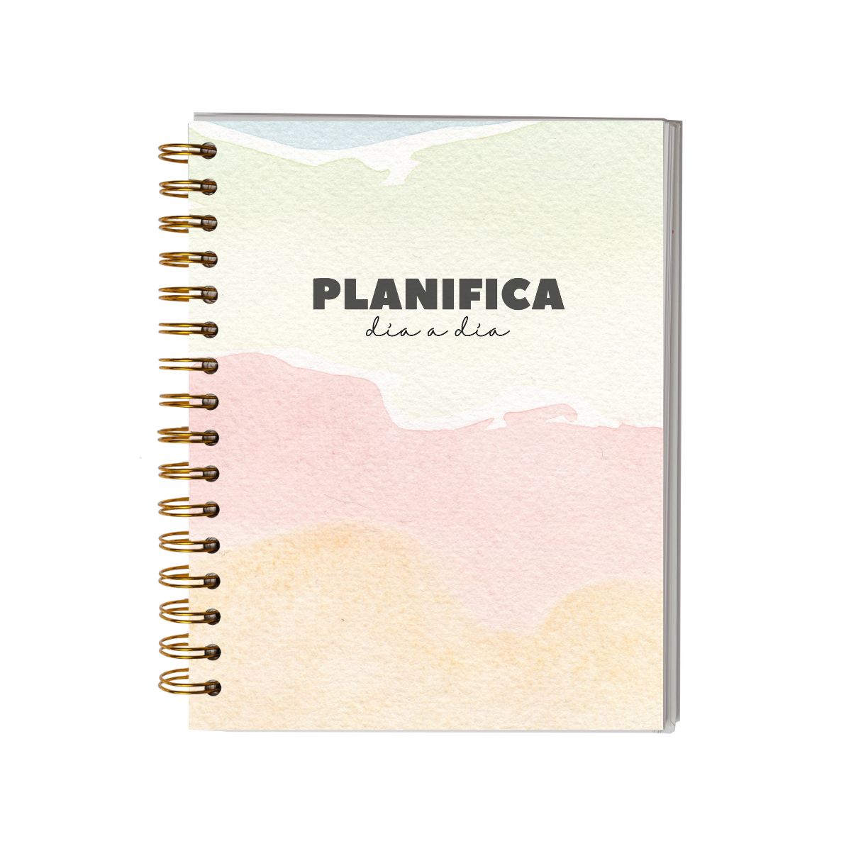 GENERICO - Planner Diario 3 Meses Sin Fecha- Naranja