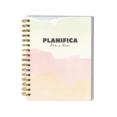 GENERICO - Planner Diario 3 Meses Sin Fecha- Naranja