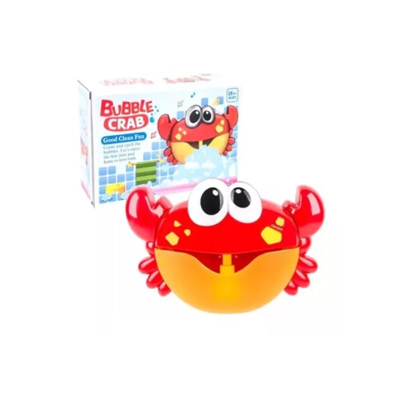 GENERICO - Juguete Interactivo Cangrejo Burbujas De Baño Tina Bebe