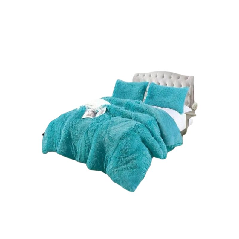 GENERICO - Cobertor  Chiporro Invierno 2 Plazas Liso Peludo 250x230cm
