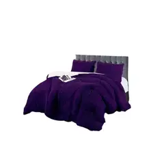 GENERICO - Cobertor Chiporro Invierno 2 Plazas Liso Peludo 250x230cm