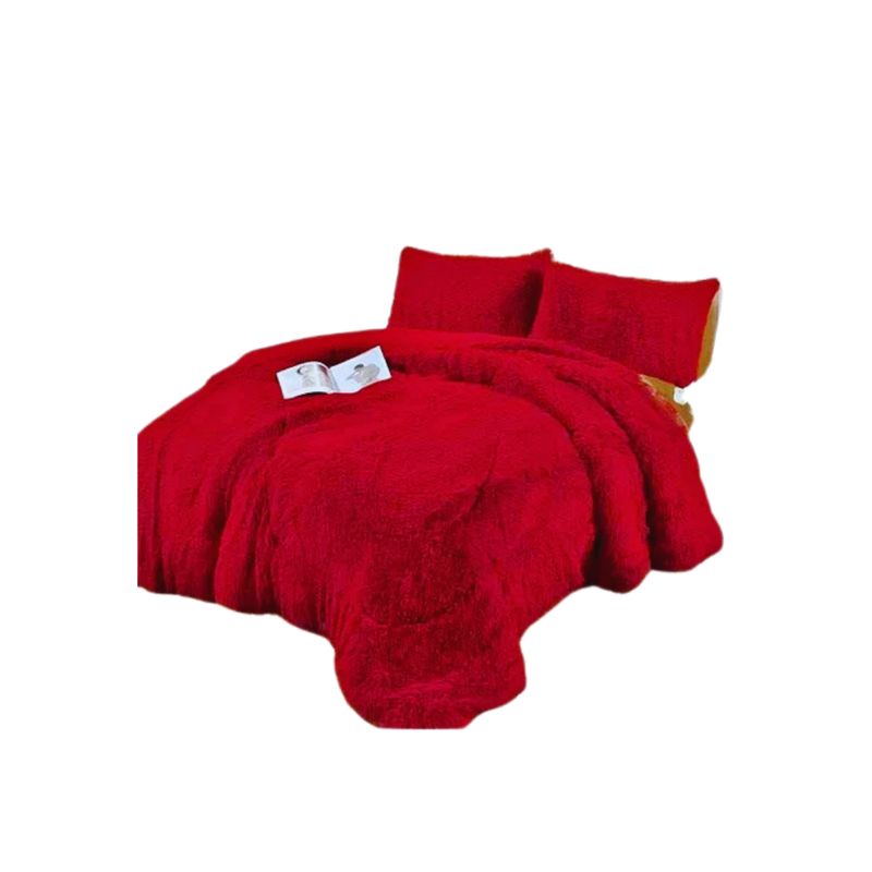 GENERICO - Cobertor Chiporro Invierno 2 Plazas Liso Peludo 250x230cm