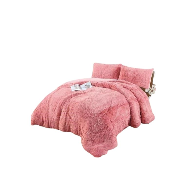 GENERICO - Cobertor Chiporro Invierno 2 Plazas Liso Peludo 250x230cm