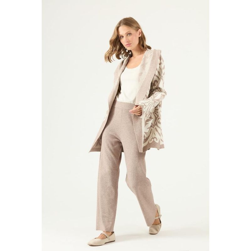 PRIVILEGE - Pantalon vison PRIVILEGE 2220 - Vison
