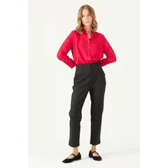 PRIVILEGE - Pantalon gris 2243 - Gris