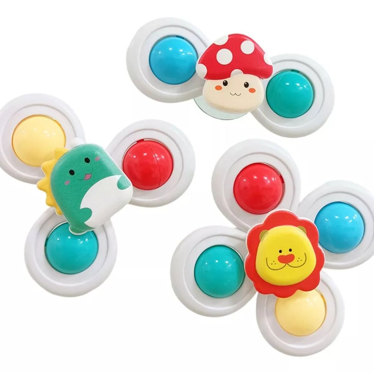 GENERICO - Juguete Baño O Ducha Spinner Giratorio 3 En 1 Bebe