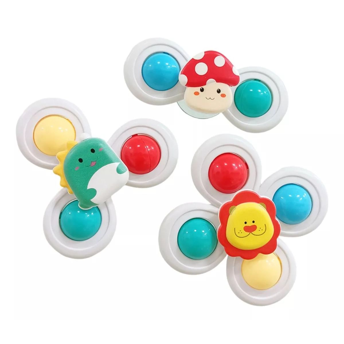 GENERICO - Juguete Baño O Ducha Spinner Giratorio 3 En 1 Bebe