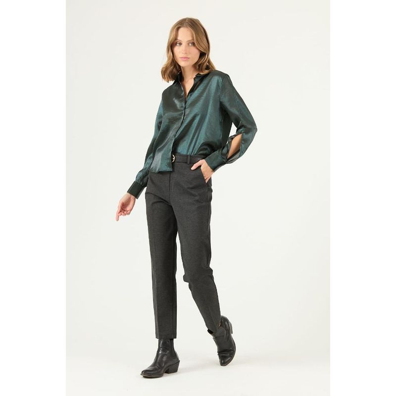 PRIVILEGE - Pantalon gris oscuro PRIVILEGE 2258 - Gris Oscuro