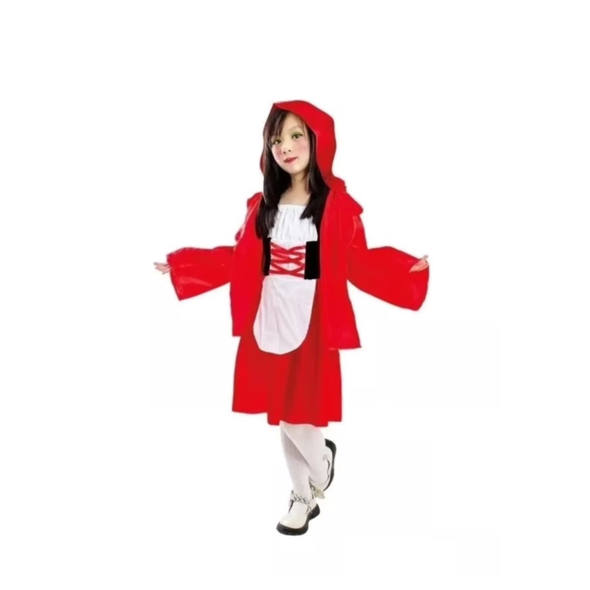 TODODISFRACESCHILE - Disfraz Caperucita Roja Talla 7 a 9 años