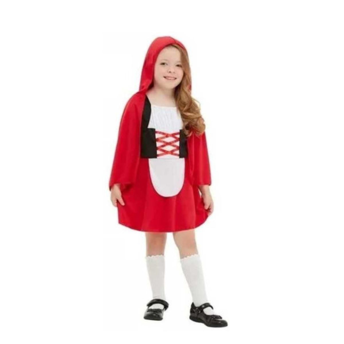 TODODISFRACESCHILE - Disfraz Caperucita Roja Talla 7 a 9 años